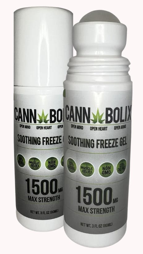Cannabolix- Soothing freeze gel CBD Roll on- 1500mg-0