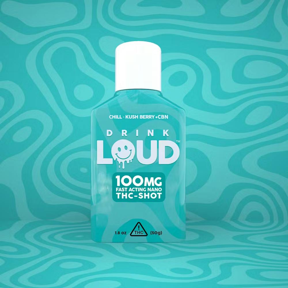 Product Drink Loud - Kush Berry (50ML) - THC/CBN Shot - 100MG