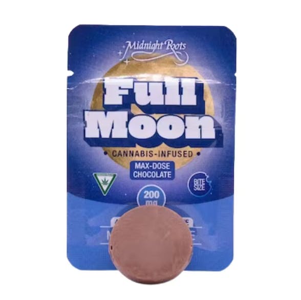 Product: Midnight Roots | Cinnamon Roll Milk Chocolate RSO Full Moon | 200mg