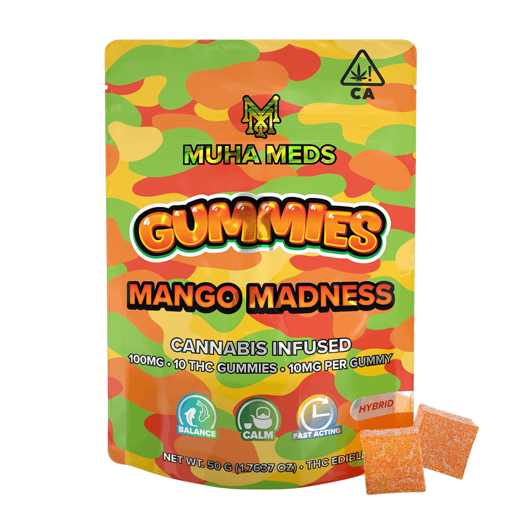 Muha Meds - 200mg Gummies - Mango Madness