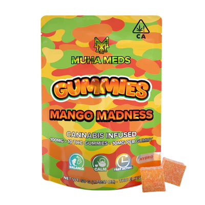 Mambas - 200mg Gummies - Mango Madness