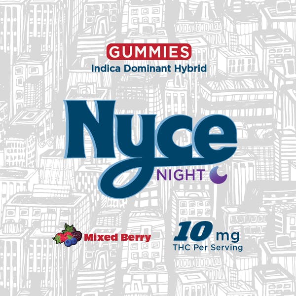 NYCE - Mixed Berry Gummies - 100mg by NYCE