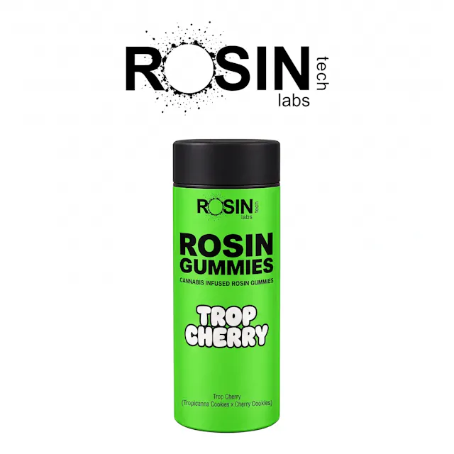 Rosin Tech Labs Rosin Gummies Trop Cherry 10pk/100mg (hybrid, live rosin gummies, 2.8g)