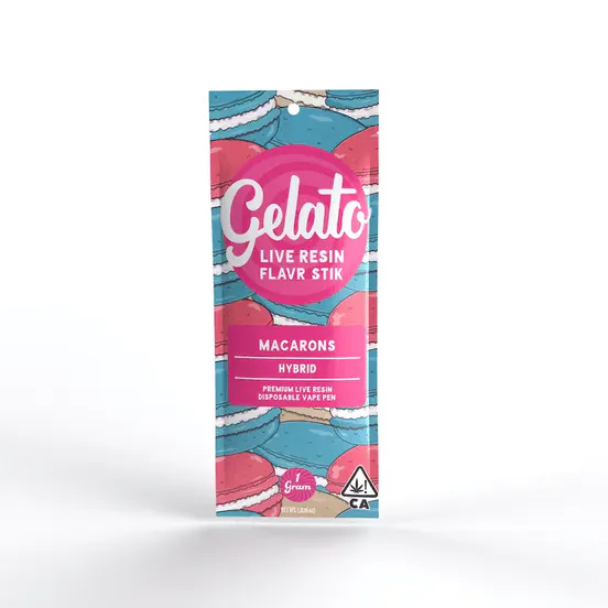 Gelato Live Resin AIO - Macaron 1g at Harborside (Oakland)