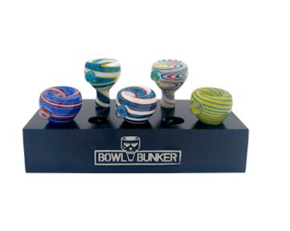 Image of Fully Worked – 14MM Bowl Piece
