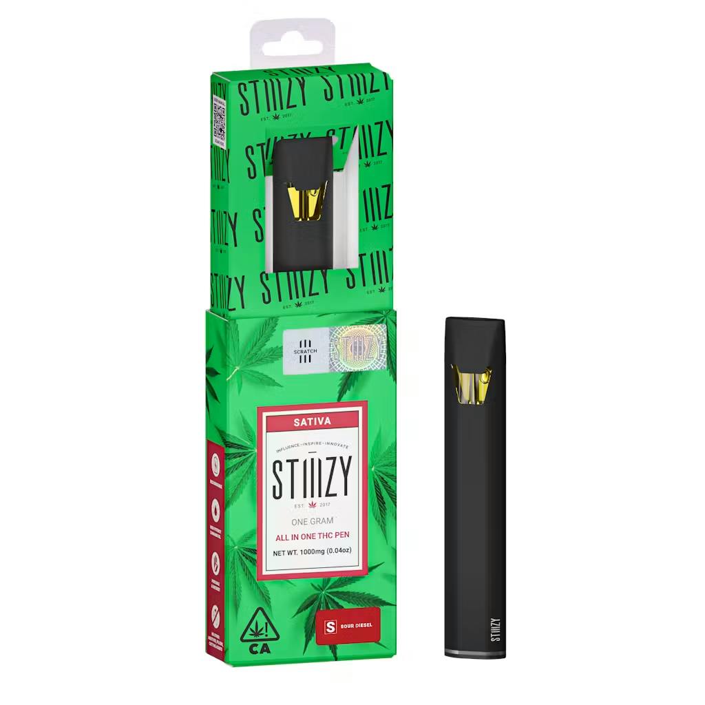 Stiiizy - 1g Disposable - Sour Diesel