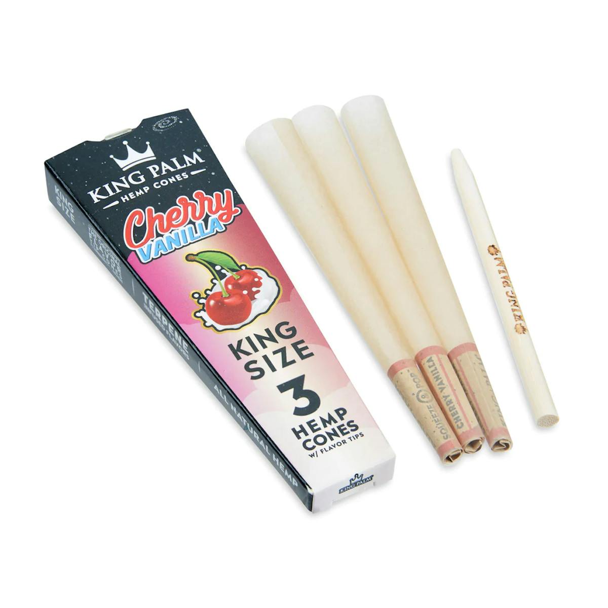 Image of Cherry Vanilla | King Size Hemp Cones