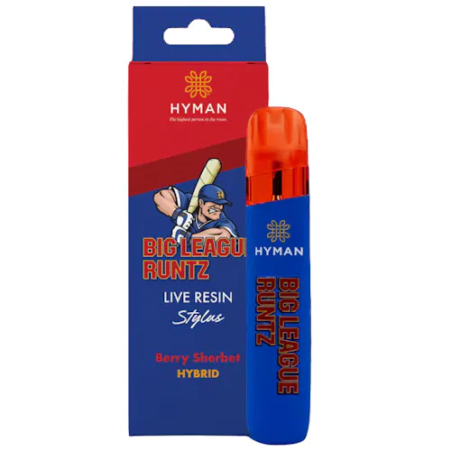 Hyman Big League Runtz Live Resin Disposable Vape Rec-1