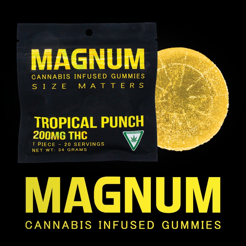 MAGNUM | 200mg Gummies | Tropical Fruit