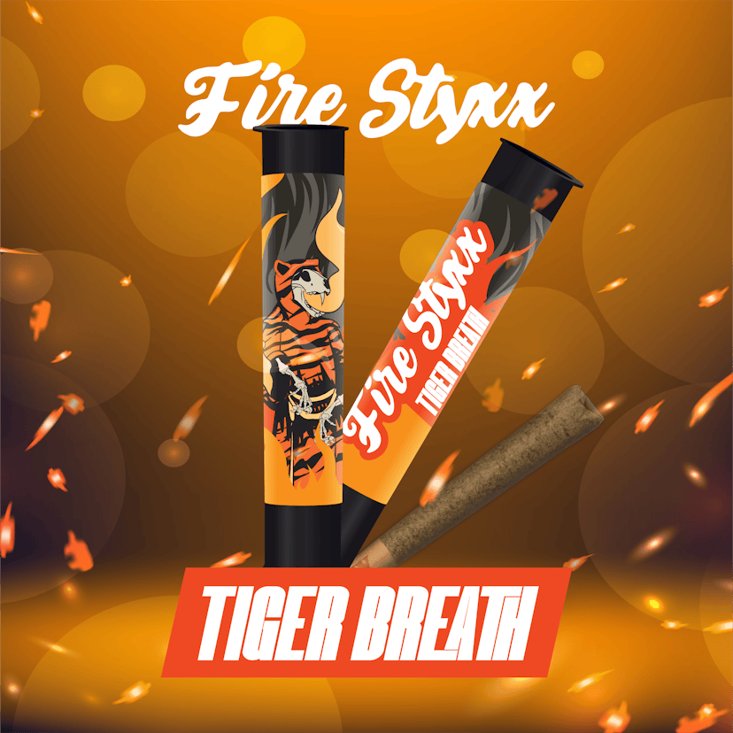 Fire Styxx Infused Pre-Roll | Tiger Breath