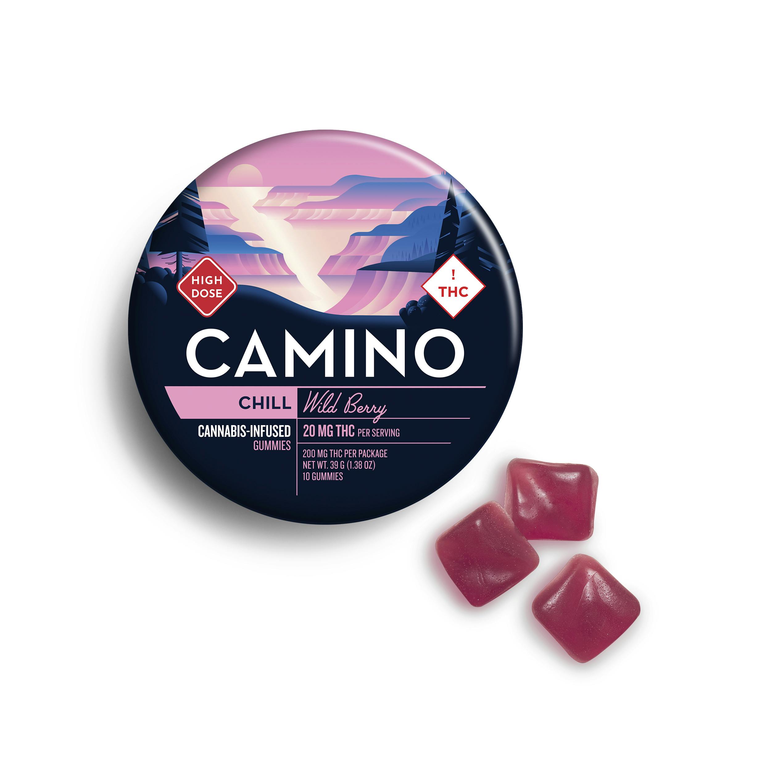 Camino | 10pk Wild Berry | 20mg THC