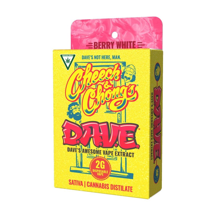 Cheech & Chong - 2g D.A.V.E Vapes - Berry White