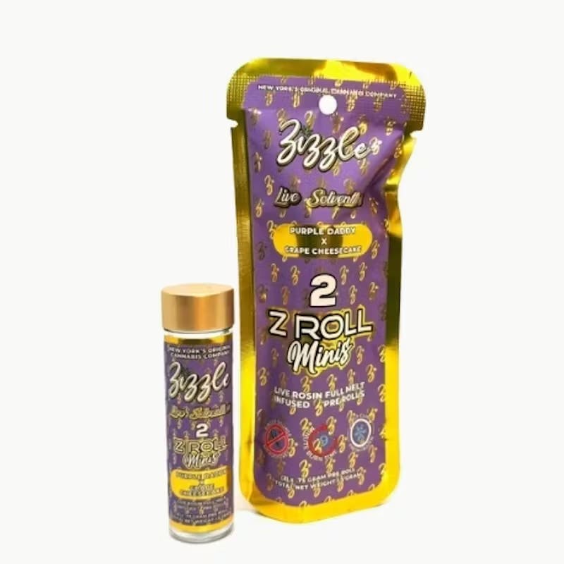 Zizzle | Purple Daddy X Grape Cheesecake | Full Melt Infused | 2ct | 1.5g