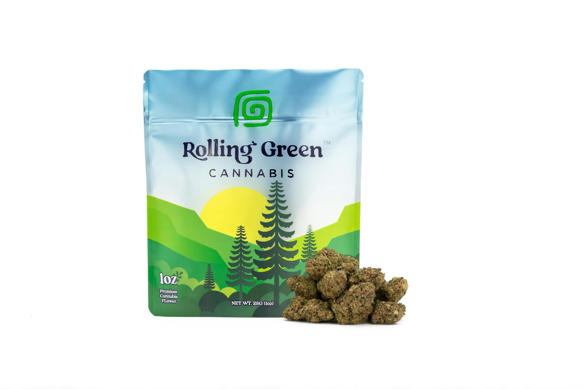 Rolling Green | Permanent Marker | Flower