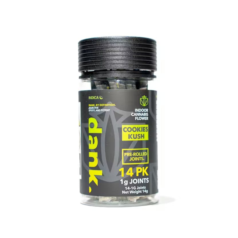 Product Dank - Cookies Kush - 14pk -14g - Prerolls