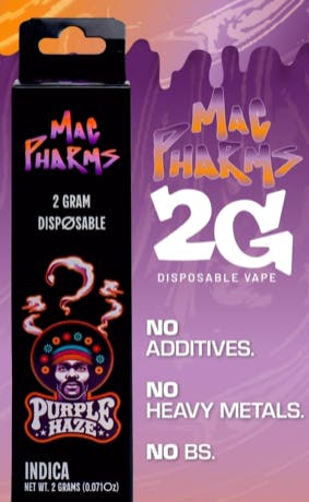Mac Pharms - Purple Haze (I) - Disposable | The Mint