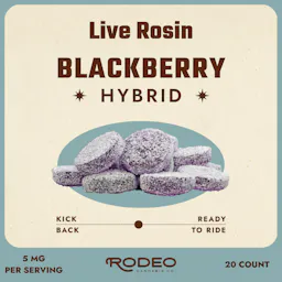 Blackberry Rosin Gummies