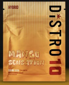Product: Distro 10 | Gummies - Mango Sensation - 200mg