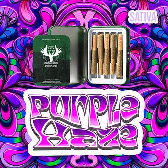 Purple Haze Pre-Roll 5pk (.5g each) | Lazy River Products