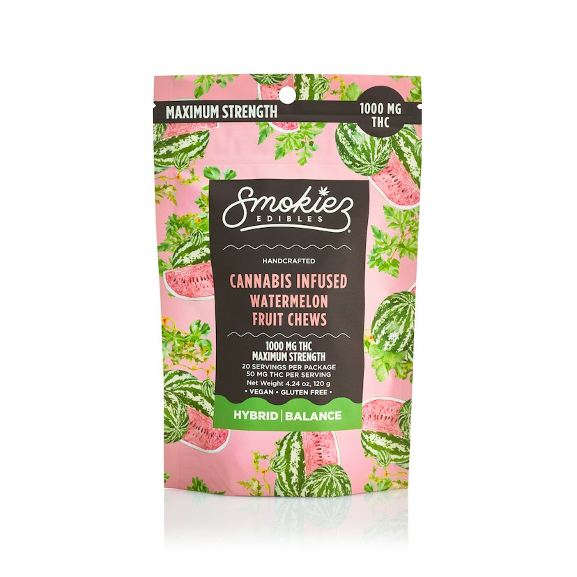 Smokiez Sweet Watermelon Gummies Hybrid