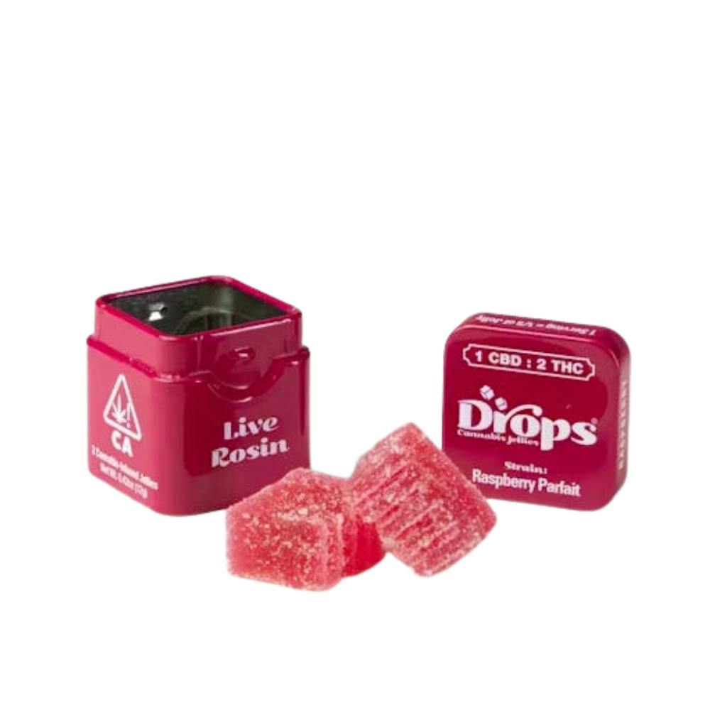 Drops - Raspberry 1:2 (2pc)