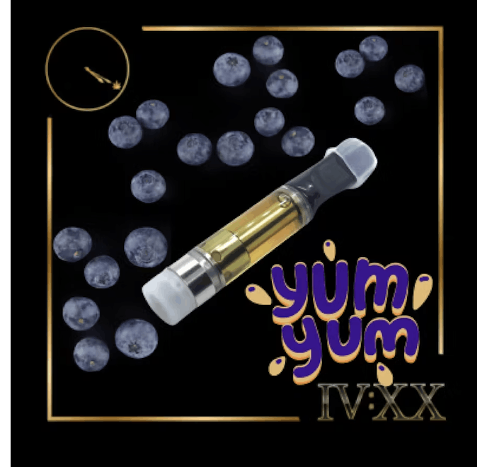 Buy Four20 Companies Blueberry Yum Yum | Vape Cartridge | 1g for Sale
