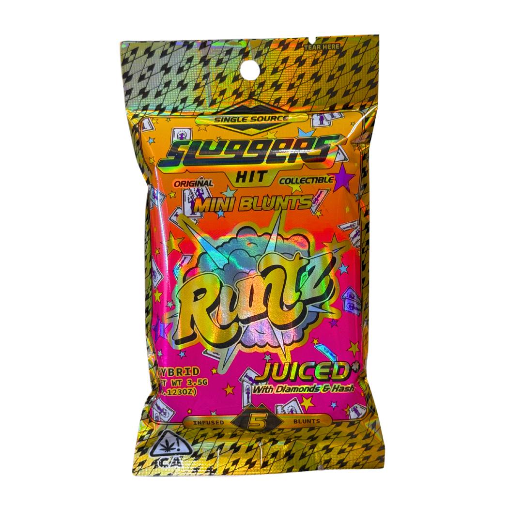 RUNTZ DIAMOND & HASH INFUSED 5PK MINI BLUNTS