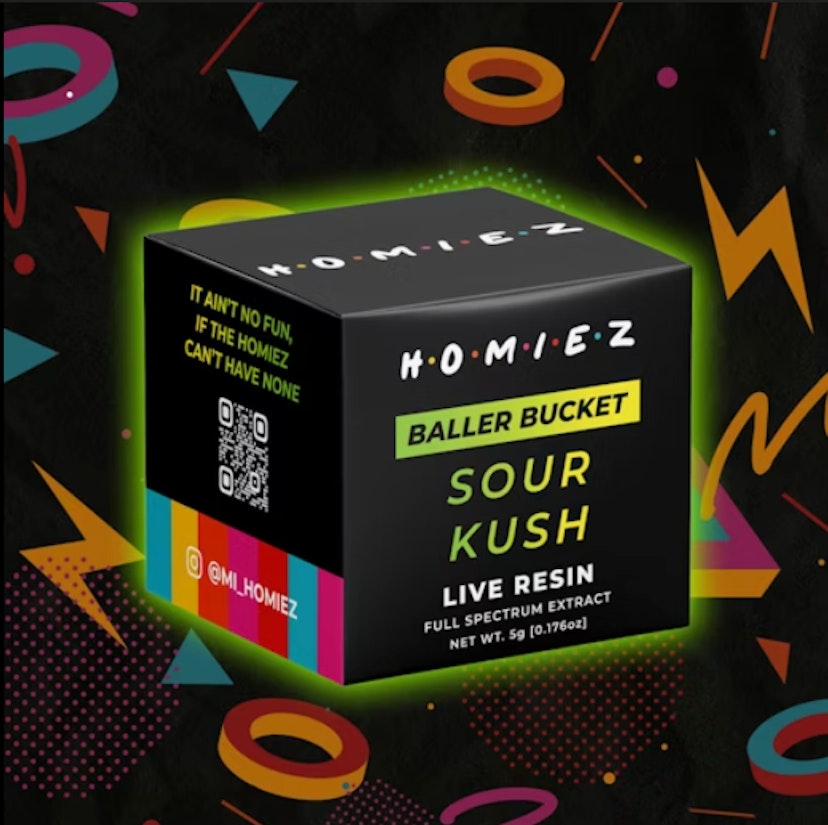 Homiez Live Resin | Sour Kush