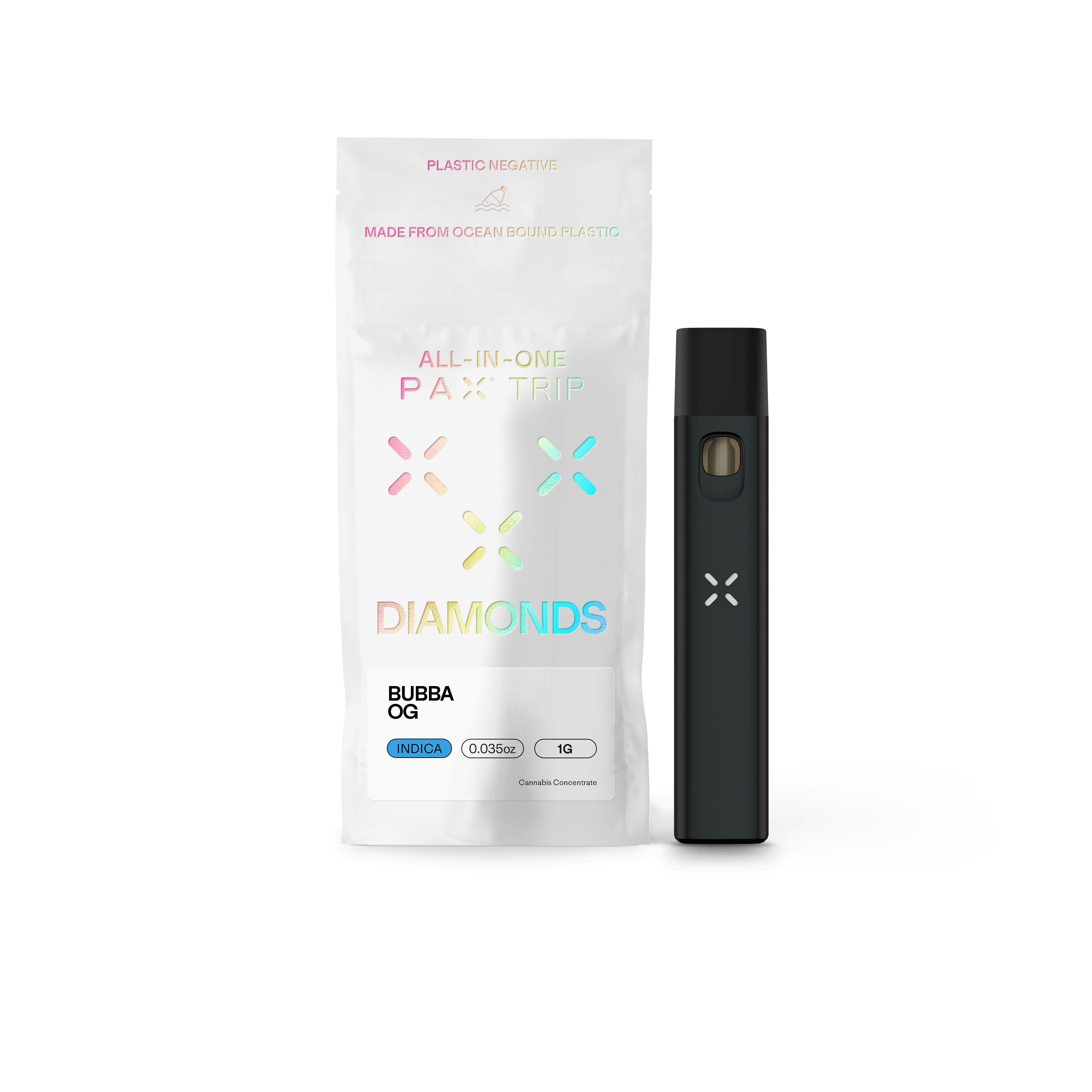 Bubba OG Liquid Diamonds Disposable Vape Pen 1g | Diem (Lynn)