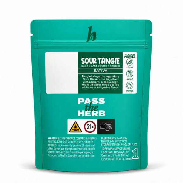 Herb - Flower - Sour Tangie - Pre Ground Infused