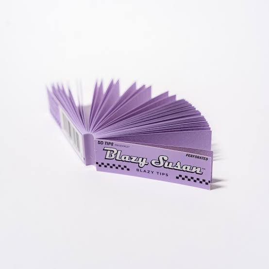 Blazy Susan - Purple Blazy Filter Tips 50ct