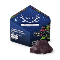 WYLD - 100mg Gummies 2:1 THC/CBN - Elderberry - product image at King of Budz