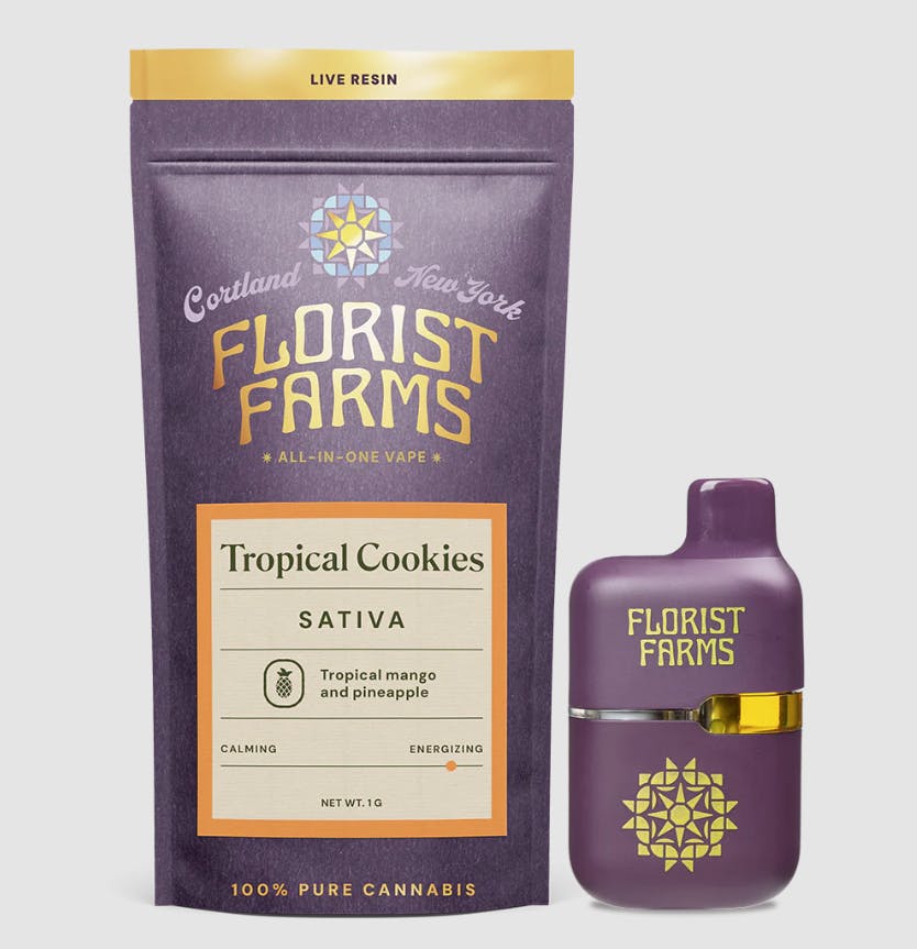 Florist Farms Florist Farms | Tropical Cookies | 1g Live Resin