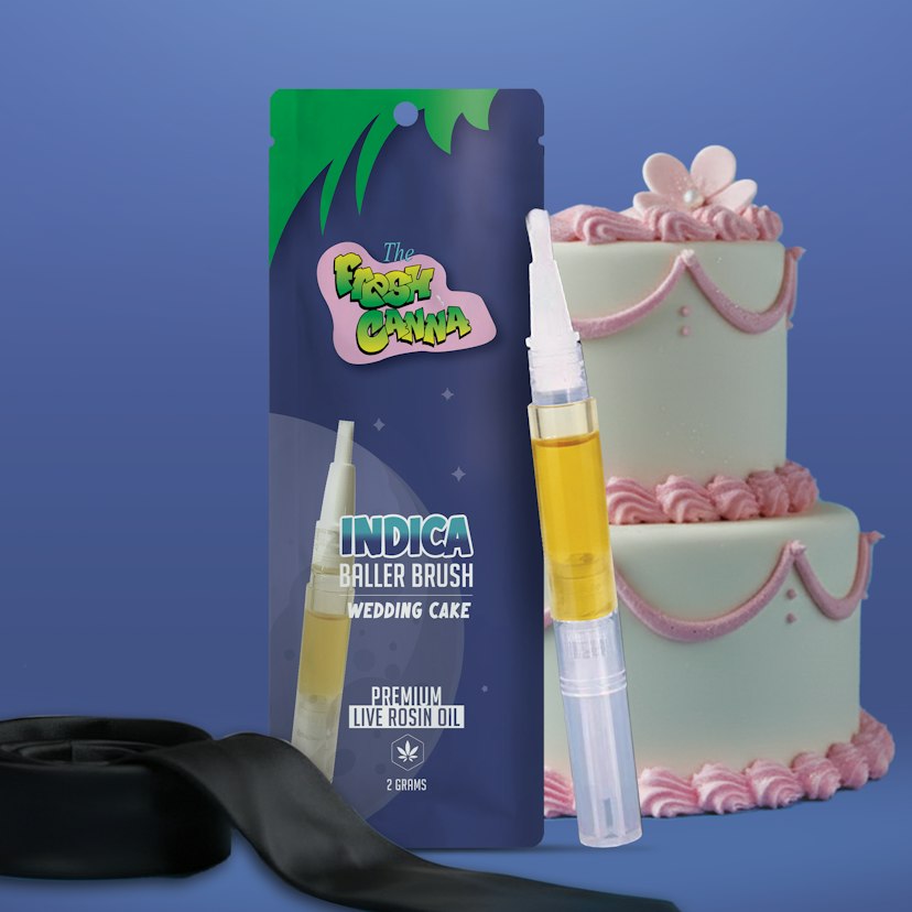 Fresh Canna | 2g Live Rosin Brush | Wedding Cake