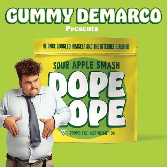 Product: Dope Rope | Sour Apple Smash | 200mg