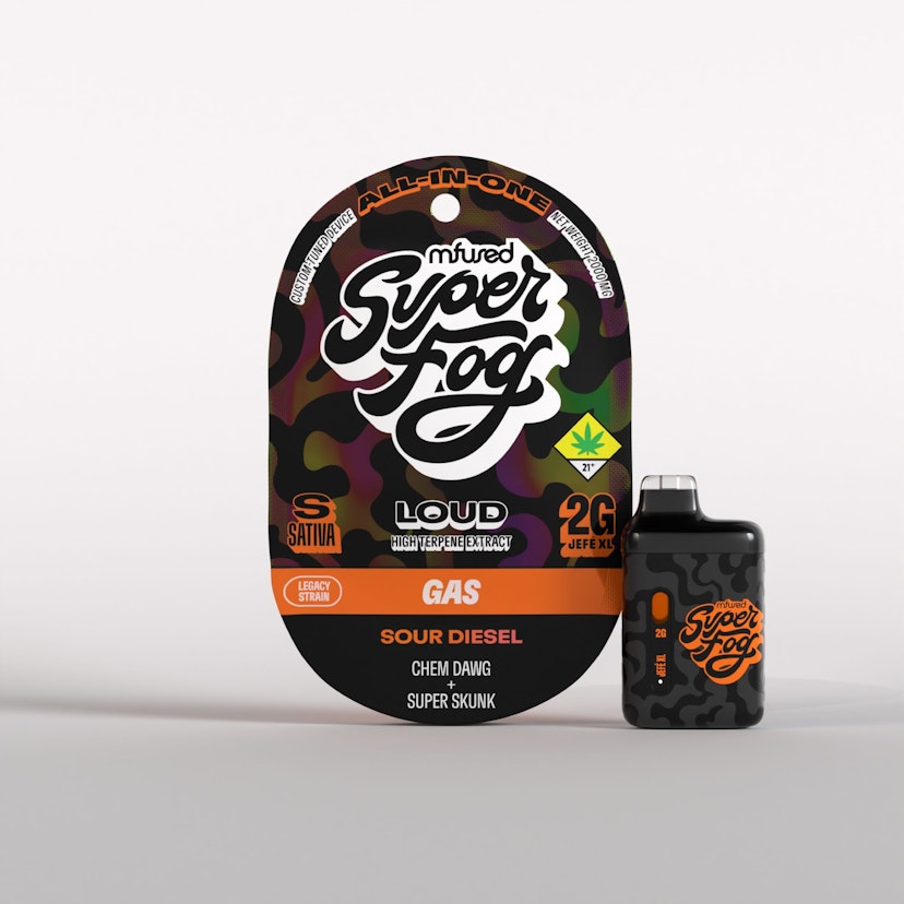 Mfused LOUD High Terpene Extract Disposable : Sour Diesel