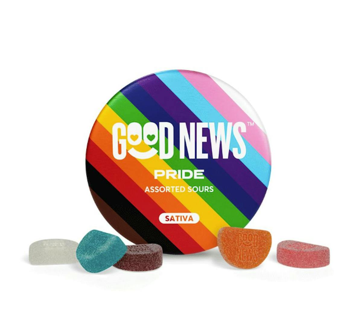 Photo of Pride Sour Gummies 100mg 20pk