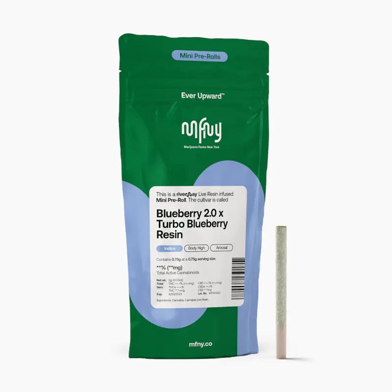 MFNY | Blueberry 2.0 x Turbo Blueberry | Infused | 0.75g