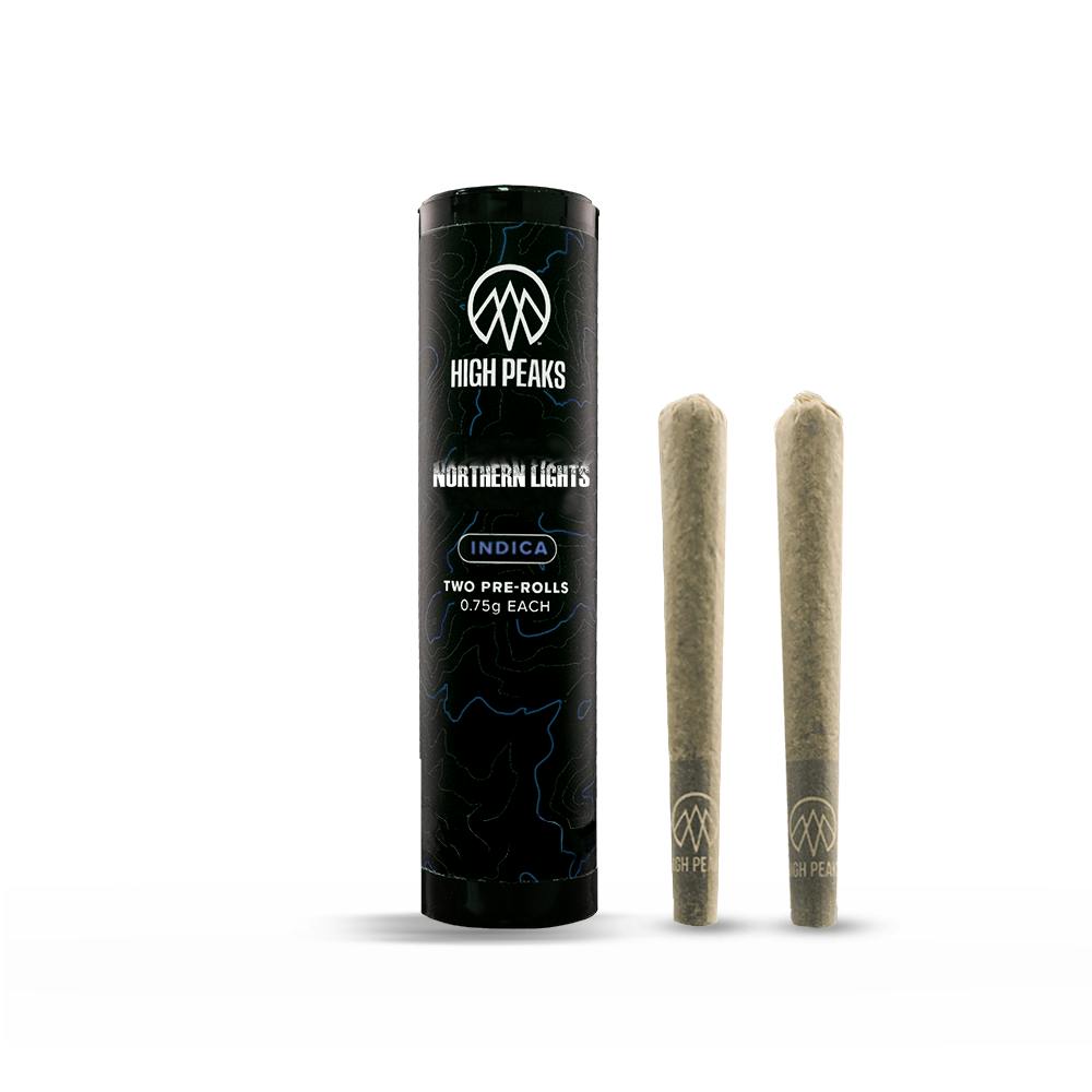 High Peaks | Northern Lights | 2pk pre-rolls | 1.5g