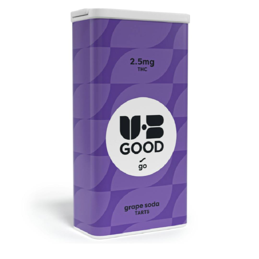 Shop UB Good Go Tarts Grape Soda | 110mg, 40pc