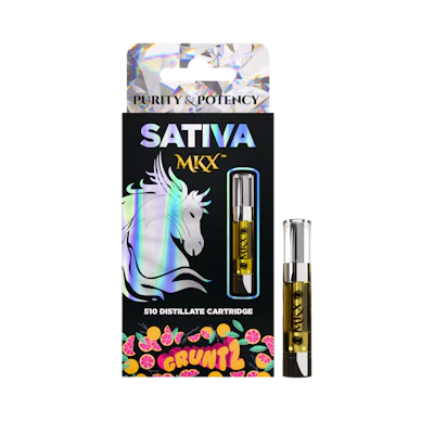 MKX 1 Gram 510 Thread Carts - Gruntz (Sativa)