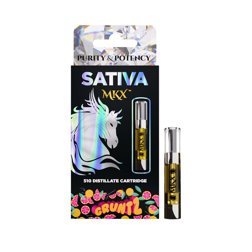 MKX 1 Gram 510 Thread Carts - Gruntz (Sativa)