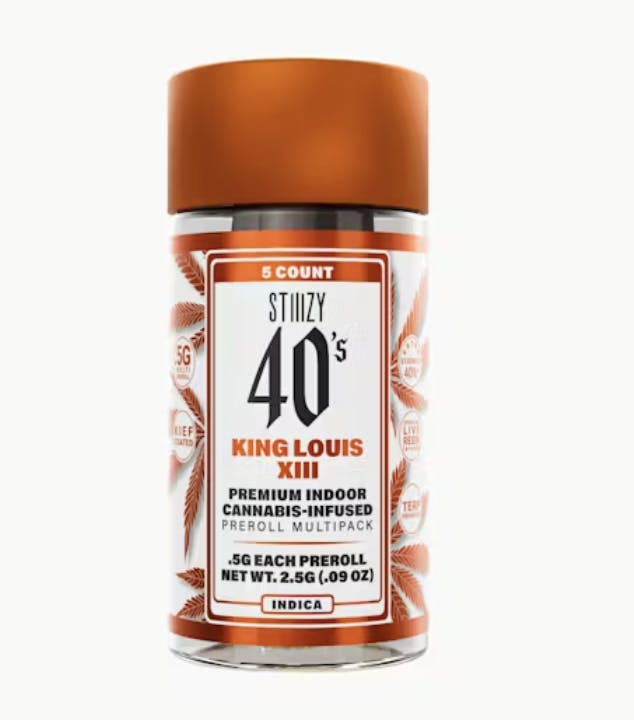 Product Infused Preroll | King Louis XIII (I) | 0.5g 5pk | Stiiizy