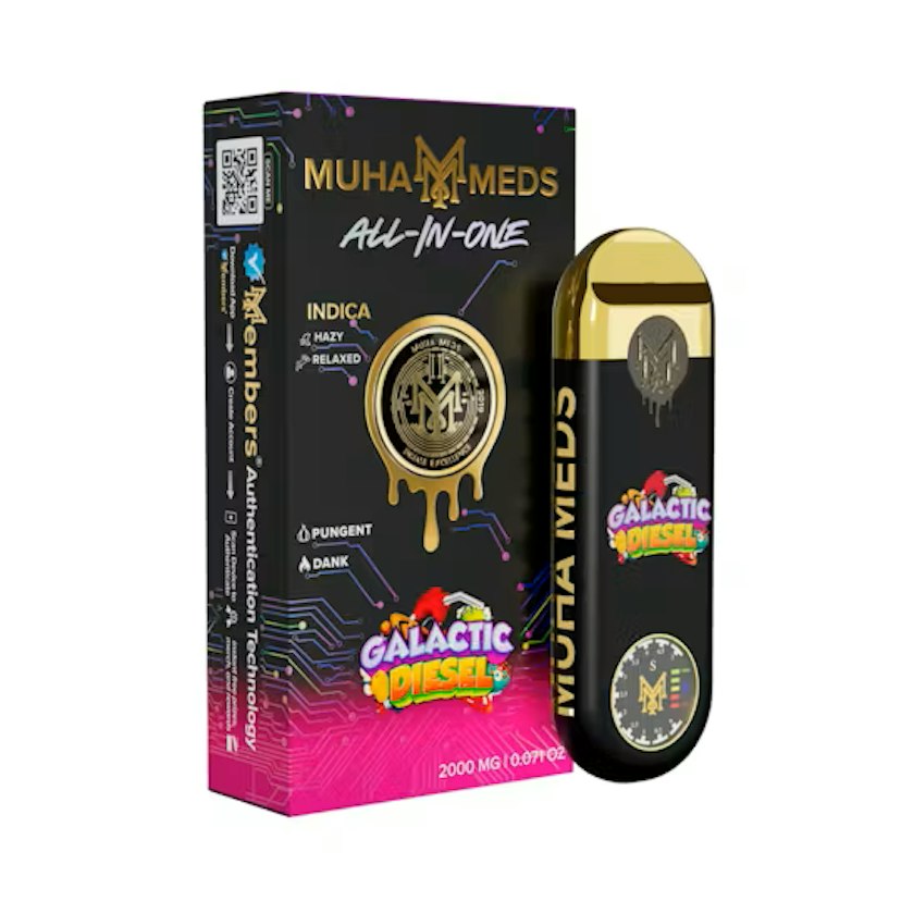 Muha Meds 2g Disposable Galactic Diesel