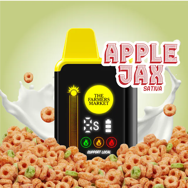 The Farmers Market Digital Disposable Apple Jax 1g (sativa, disposables)