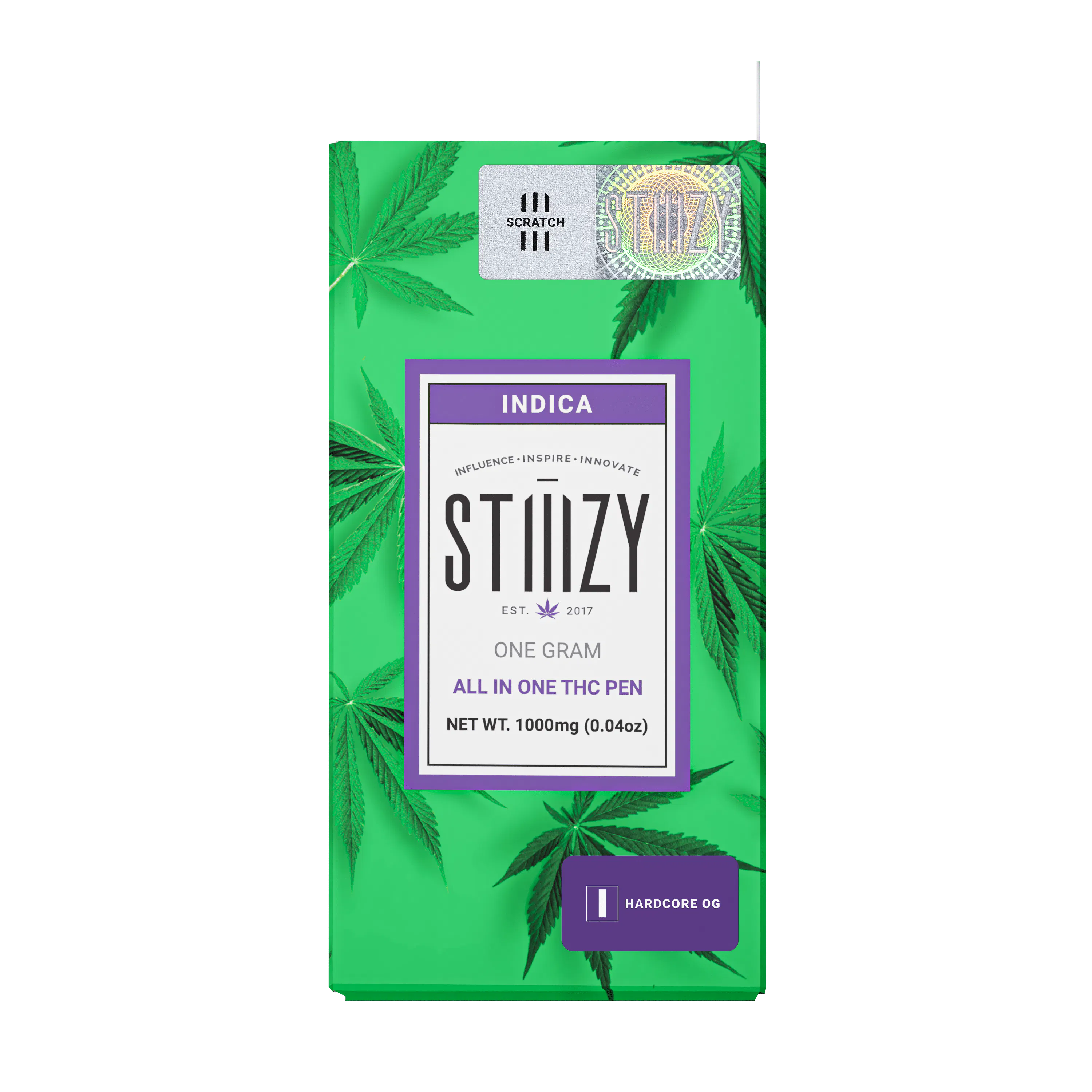 Hardcore OG All-In-One THC Pen | 1g by STIIIZY | Staten Island, NY