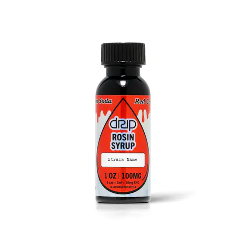 Red Cream Soda | Rosin Syrup | 100mg-active