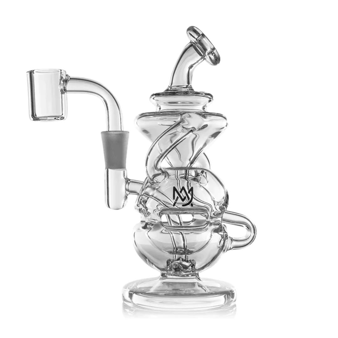 MJ Arsenal Infinity Mini Dab Rig | Clear - ACCESSORIES cannabis product, N/A