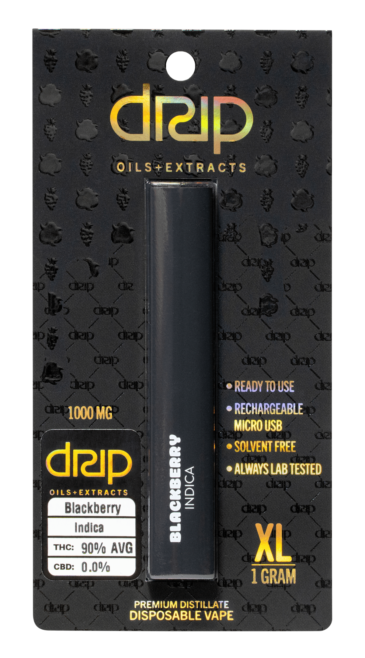 DRIP Cannabis 1g Disposable - Blackberry