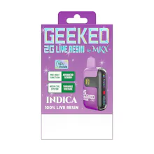 MKX - 2g Geeked Live Resin Disposable - Space Monkey (I)